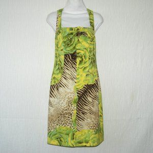 Albero Makali Multicolor Floral & Animal Printed Dress Size 6